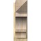Ekena Millwork Balboa Rough Sawn Arts and Crafts Outlooker, Douglas Fir, 8"W x 22"D x 22"H OUT08X22X22BOA03RDF - alternate 2